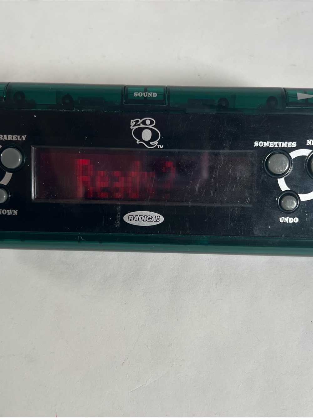 Radica 20Q Electronic Question Game - Green
